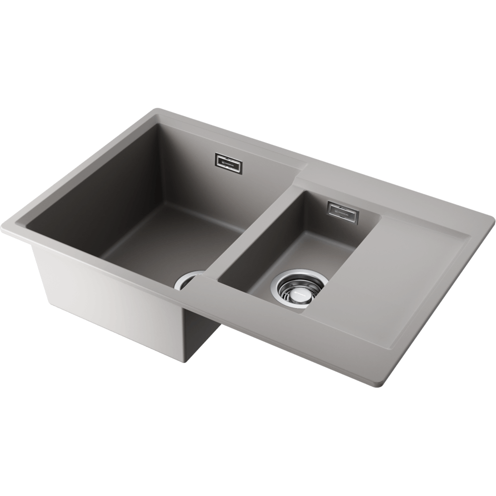 Omoikiri Daisen 78-2-GR Artgranit/leningrad grey