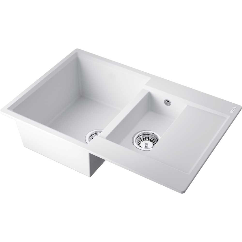 Omoikiri Daisen 78-2T-WH Tetogranit/белый