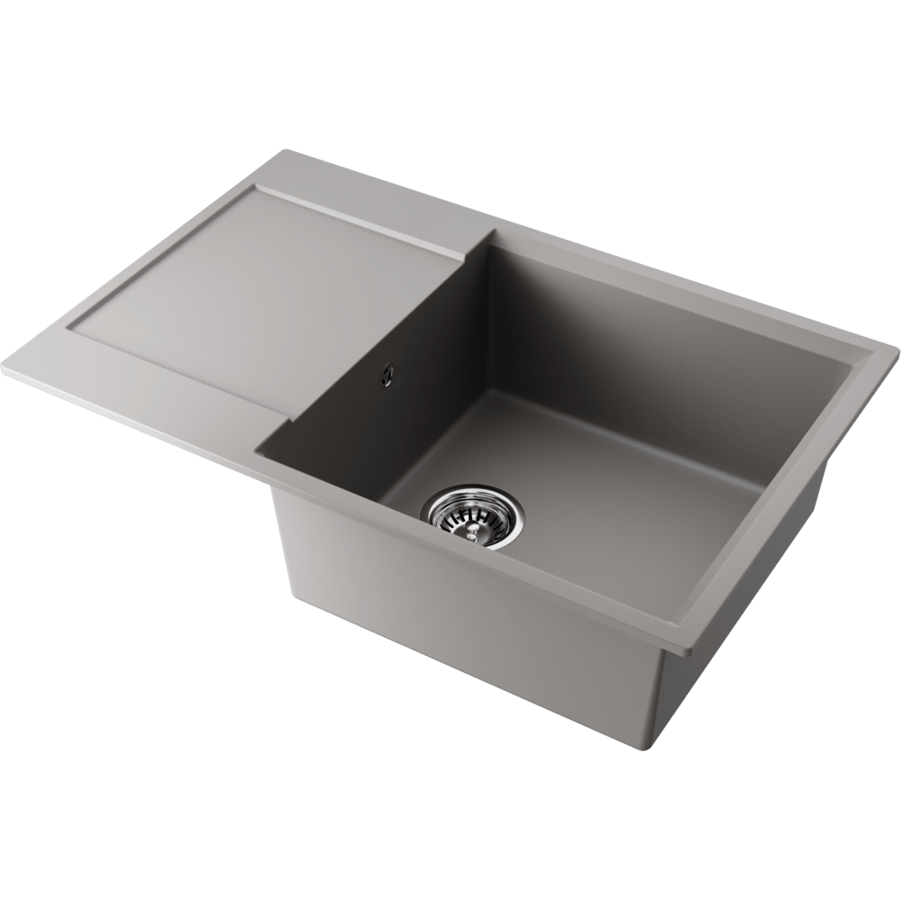 Omoikiri Daisen 78-LB-GR Artgranit/leningrad grey