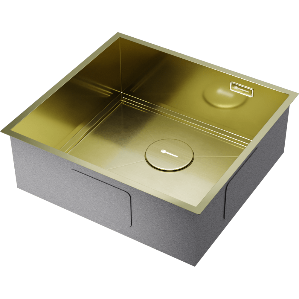 Omoikiri Kasen 48-26-INT-LG нерж. сталь/светлое золото