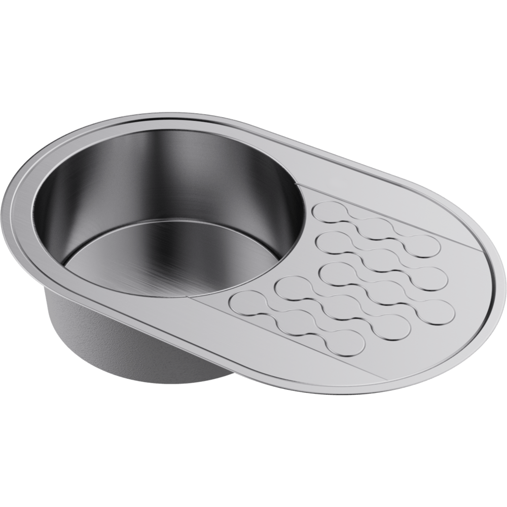 Omoikiri Kasumigaura 77-IN нерж. сталь/нержавеющая сталь