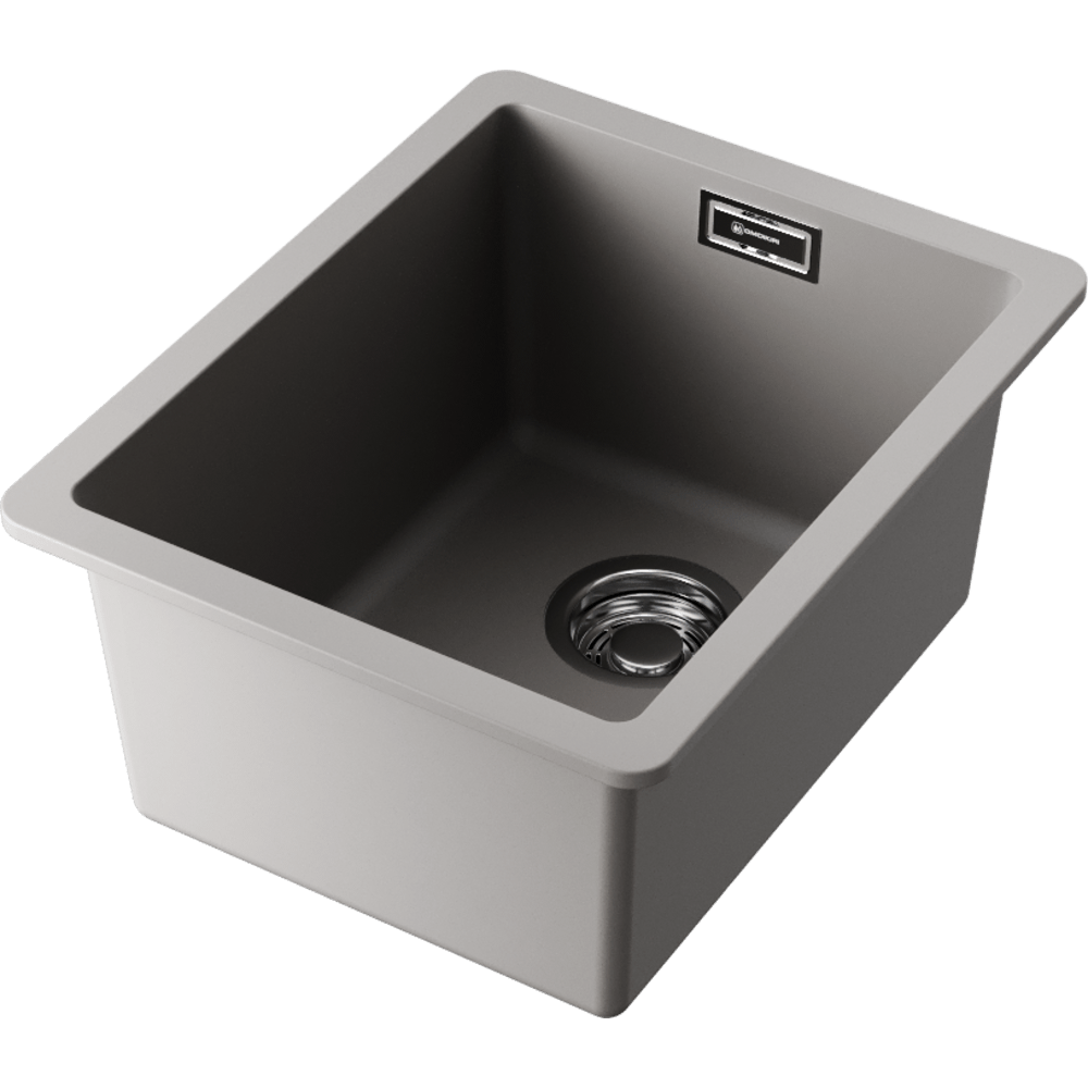 Omoikiri Kata 34-U-GR Artgranit/leningrad grey