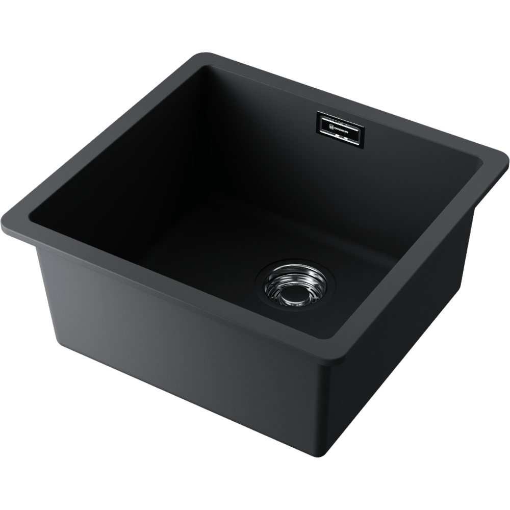 Omoikiri Kata 44-U-BL Artgranit/черный