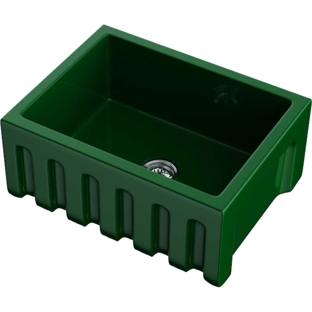Omoikiri Mikura 61-RG Glossy Natceramic/royal green глянцевый